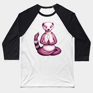 Mindful Ferret Baseball T-Shirt